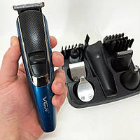 Машинка для стрижки бороди VGR V-172 4в1, Электробритва для головы, Машинка мужская BK-660 для бритья mun