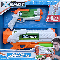 Набор водных бластеров X-Shot Warfare Fast Fill Medium And Small (56225R)