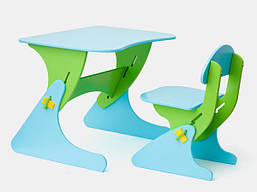 Стілець і стіл із регульованою висотою