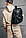 Стильний рюкзак чоловічий чорний, молодіжний рюкзак, спортивний рюкзак для чоловіків, фото 2