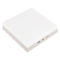 Світильник накладний білий квадрат 45mm LED 24W 6400K 265V CARLA-24/SQ