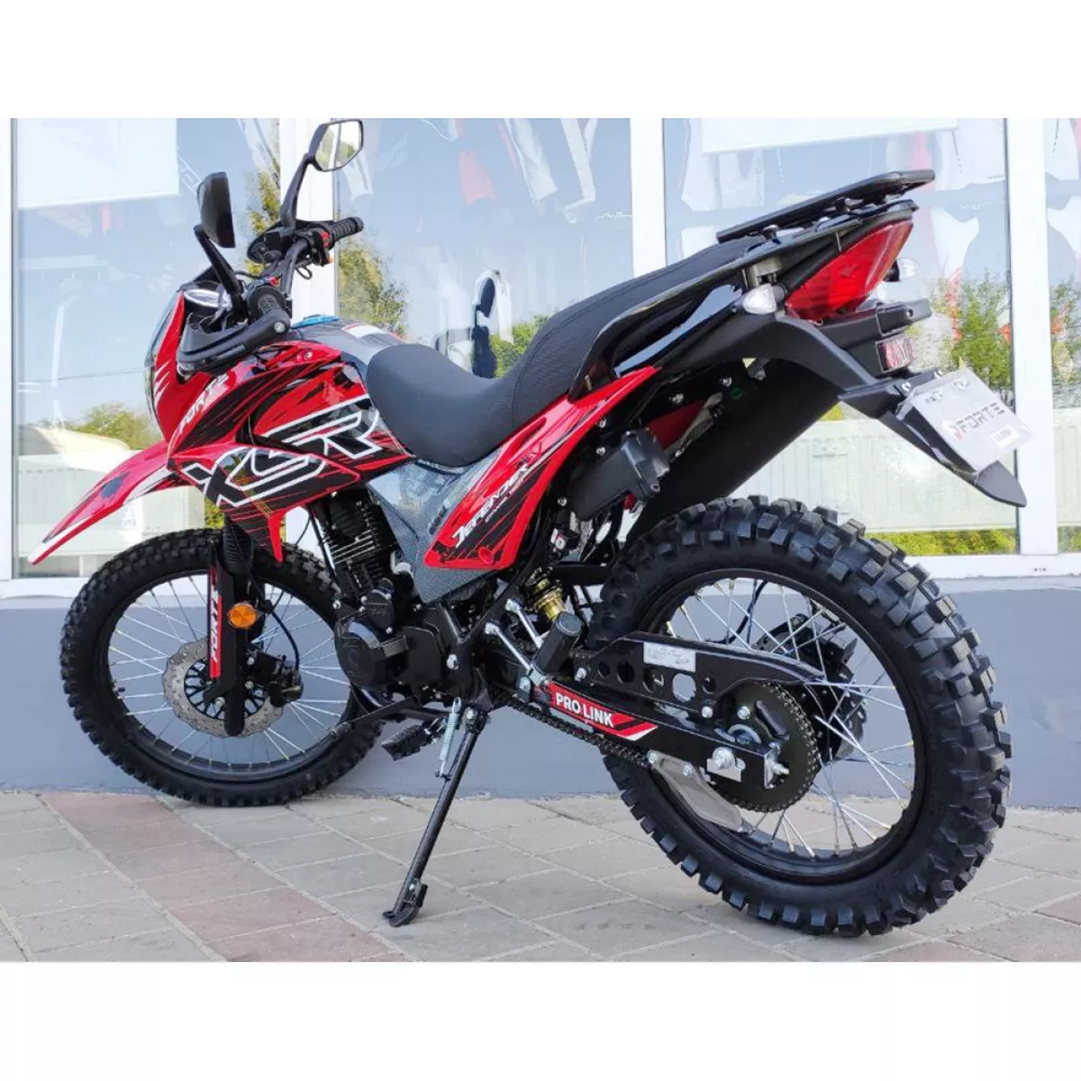 Мотоцикл FORTE CROSS 250 PRO Красный Ендуро - фото 2 - id-p1836542240