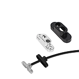 Дитячий замок з тросом на вікна Penkid Lock. Чорний (03198), фото 3