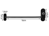 Дитячий замок з тросом на вікна Penkid Lock. Чорний (03198), фото 2