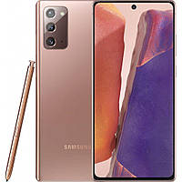 Смартфон Samsung Galaxy Note 20 5G N9810 8/256Gb Duos Mystic Bronze, Snapdragon 865, 2sim, 4300mAh Гарантія 12міс