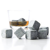 Камені для віскі Whiskey Stones з ME-774 стеатита (9шт) mun