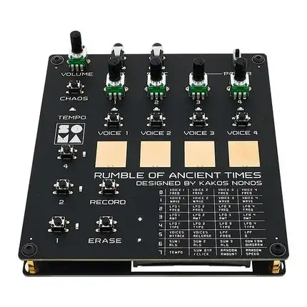 Аналоговий синтезатор SOMA Rumble of Ancient Times, фото 1
