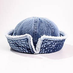 Морячка варка денім з бахрамой синій KENT&AVER 57-58