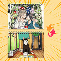 Блокнот А6 на пружині в клітинку 48 арк. Umibe no Etranger / Незнайомець на березі моря 014