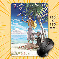 Килимок для мишки А4 - 210x290 мм Umibe no Etranger / Незнайомець на березі моря 002