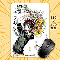 Килимок для мишки А4 - 210x290 мм Umibe no Etranger / Незнайомець на березі моря 006