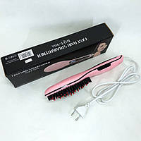 Расческа выпрямитель Fast Hair Straightener. VL-419 Цвет: розовый qwe