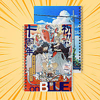 Зошит А5 48 арк. на пружині у клітинку 60 гр.м² Umibe no Etranger / Незнайомець на березі моря 005