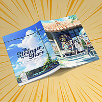 Зошит А5 48 арк. на скобі у клітинку 60 гр.м² Umibe no Etranger / Незнайомець на березі моря 003