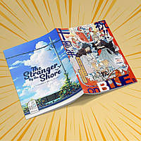 Зошит А5 48 арк. на скобі у клітинку 60 гр.м² Umibe no Etranger / Незнайомець на березі моря 005