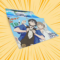 Зошит А5 48 арк. на скобі у клітинку 60 гр.м² Umibe no Etranger / Незнайомець на березі моря 011