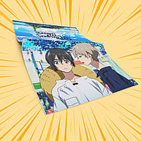 Зошит А5 48 арк. на скобі у клітинку 60 гр.м² Umibe no Etranger / Незнайомець на березі моря 012