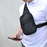 Мужская сумка-слинг тактическая плечевая | Сумка мужская планшет через плечо | Мужские сумки ET-851 через qwe