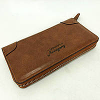 Кошелек кожаный мужской Baellerry leather brown. CP-335 Цвет: коричневый qwe