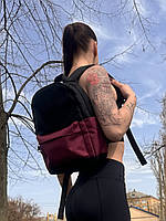 Рюкзак DIN (черный/бордовый)