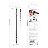 Стилус Hoco GM111 Cool Dynamic series 3in1 Passive Universal Capacitive Pen Black, фото 6