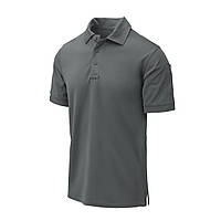 Тактическая Футболка Поло Helikon-Tex UTL POLO SHIRT - TOPCOOL LITE SHADOW GREY Тень Серый