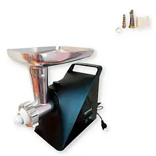 М'ясорубка Rainberg 3000W Black 2в1 електрична соковичавниця електром'ясорубка, фото 3