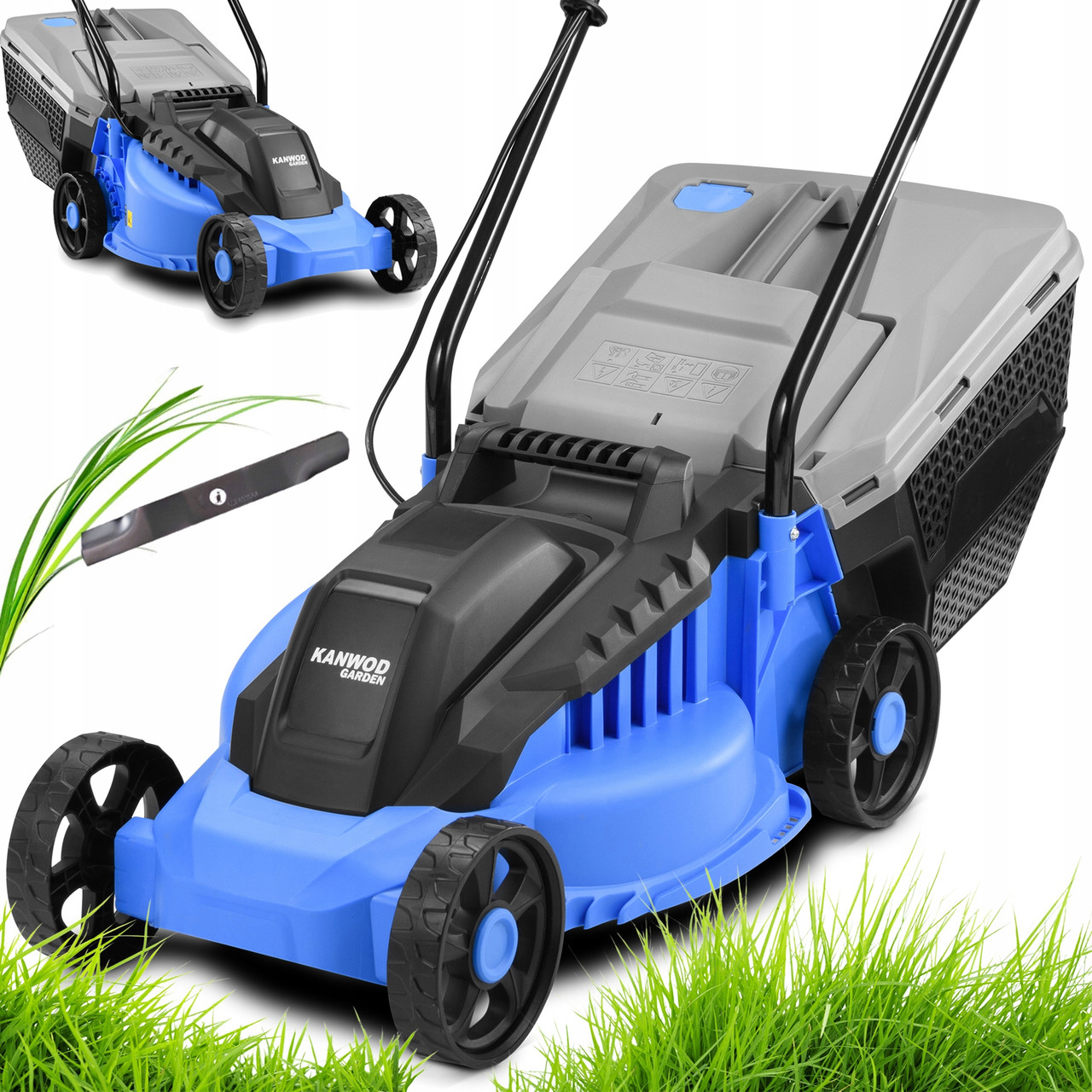 Газонокосарка електрична Kanwod 2500 W 30 l KW-032