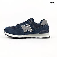 New Balance 574 сині (сіра N)