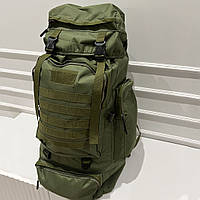 Тактичний рюкзак на 70л більший армійський баул, похідна сумка / RA-100 Військовий рюкзак qwe