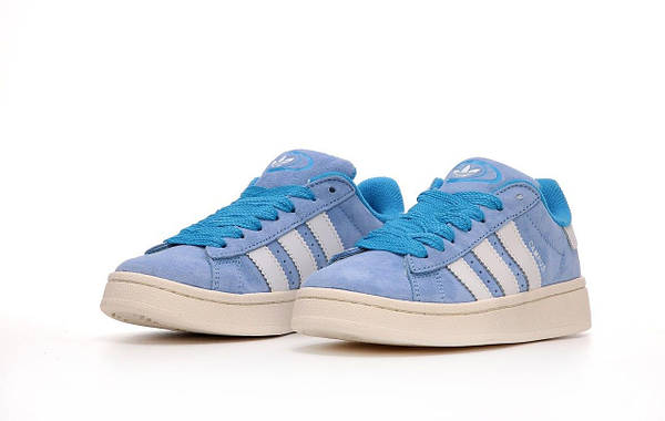 Adidas Campus Blue White.