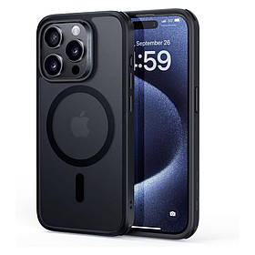 Чохол ESR для iPhone 15 Pro - CH Halolock (MagSafe), Frosted Black (4894240173480)