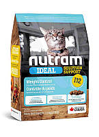 Сухой корм Nutram I12 Ideal Solution Support Weight Control для взрослых кошек, склонных к ожирению, с курицей