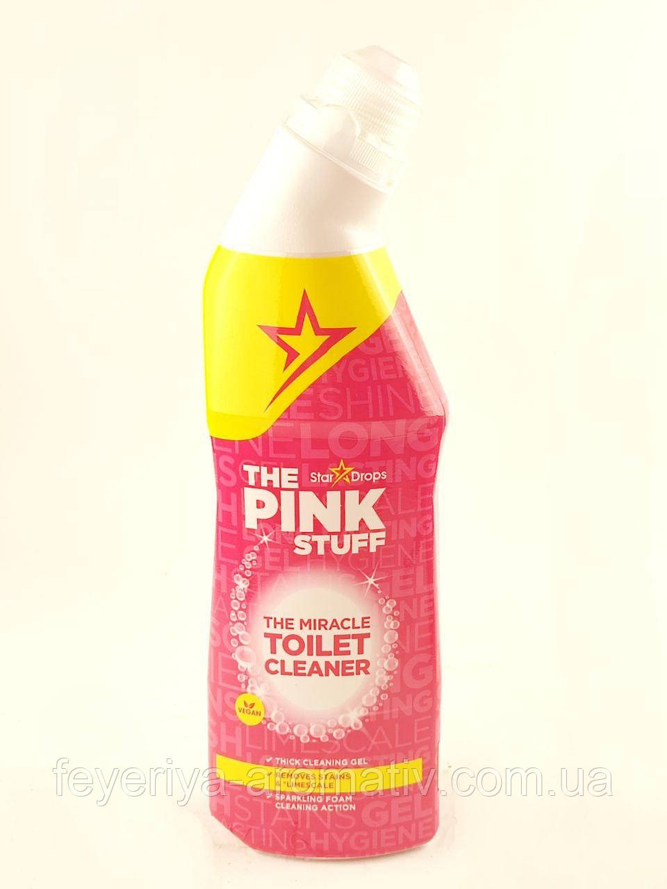 Гель для миття унітазу The Pink Stuff Toilet Cleaner 750 г Велика Британія