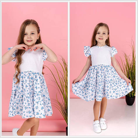 Сукня літня для дівчинки Лілі, 104-116р., фото 1