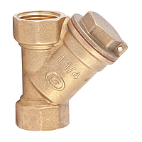 Фильтр сетчатый Gross Optimal косой DN32 1 1/4", PN20