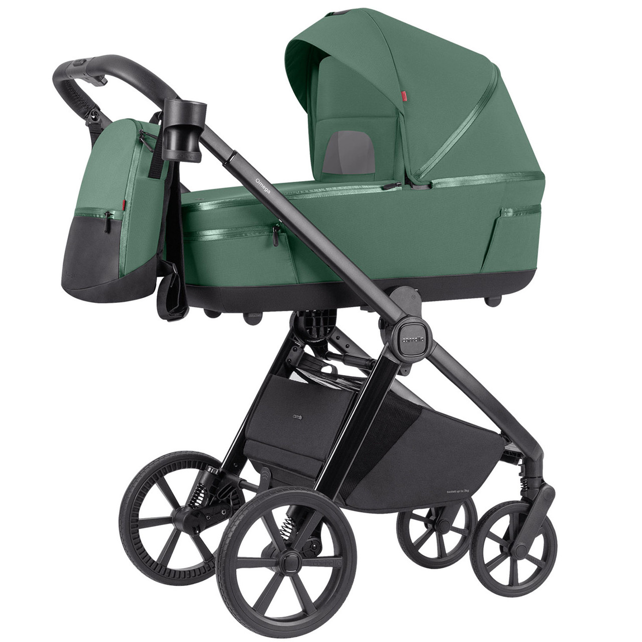 Універсальна коляска 3в1 CARRELLO Omega CRL-6545 Nova Green Зелена