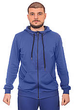 Кофта спортивна чоловіча Calvin Klein 24-0041-1 індиго, фото 3