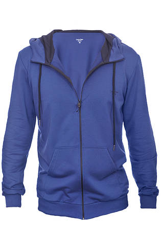 Кофта спортивна чоловіча Calvin Klein 24-0041-1 індиго, фото 1