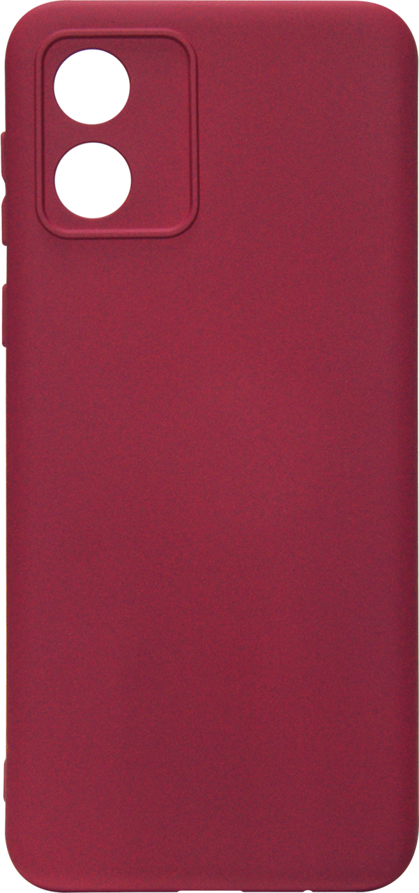 Силікон Motorola E13 Silicone Case Бордовий