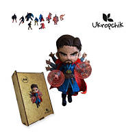 Пазл Ukropchik деревянный Супергерой Стрендж А3 в коробке с набором-рамкой (Doctor Strange Superhero A3) o