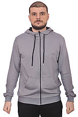 Кофта спортивна чоловіча Calvin Klein 24-0041-1 сіра, фото 3