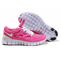 Женские розовые кроссовки Nike Free Run - FR001