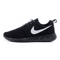 Мужские черные кроссовки Nike Roshe Run - RR010