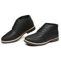 Мужские черные демисезонные ботинки Zara - Z007