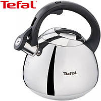 Чайник для плити TEFAL Kettle ss Induction, 2.7 літри, зі свистком, металевий (нержавіюча сталь)
