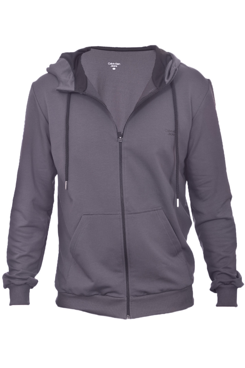 Кофта спортивна чоловіча Calvin Klein 24-0041-1 темно-сіра