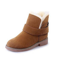 Зимние коричневые ботинки женские - BS003