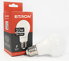 Лампа LED Etron A60 10W 4200K 220V E27