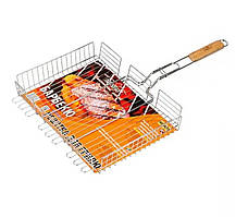 Решітка для гриля барбекю глибока 31х25х5,5см